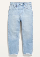 Old Navy High-Waisted Slouchy Straight Jeans for Girls