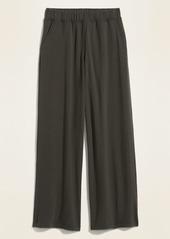 High-Waisted Soft-Brushed Wide-Leg Sweatpants for Women - 40% Off!