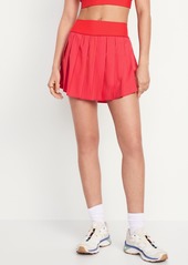 Old Navy High-Waisted StretchTech Pleated Skort