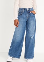 Old Navy High-Waisted Super Baggy Wide-Leg Non-Stretch Jeans for Girls