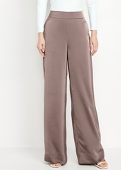 Old Navy High-Waisted Satin Super Wide-Leg Pants