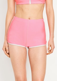 Old Navy High-Waisted Swim Shorts -- 1.5-inch inseam