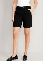 Old Navy High-Waisted Uniform Bermuda Shorts -- 7-inch inseam