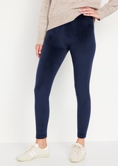 Old Navy High Waisted Velvet Leggings for Women