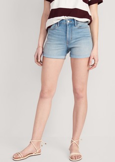 Old Navy High-Waisted Wow Jean Shorts -- 3-inch inseam