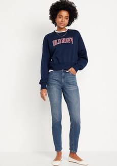 Old Navy High-Waisted Wow Straight Ankle Jeans