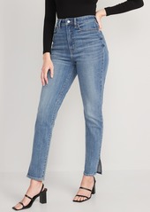 Old Navy Higher High-Waisted OG Straight Ankle Jeans