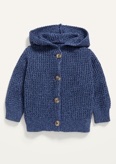 Old Navy Hooded Button-Front Knit Cardigan for Baby