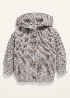 Old Navy Hooded Button-Front Knit Cardigan for Baby