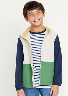 Old Navy Hooded Zip-Front Water-Resistant Jacket for Boys