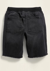 Old Navy Karate Rib-Knit Waist Built-In Tough Cut-Off  Jean Shorts for Boys