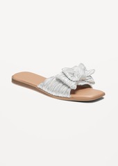 Old Navy Knot-Front Slide Sandals