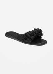 Old Navy Knot-Front Slide Sandals