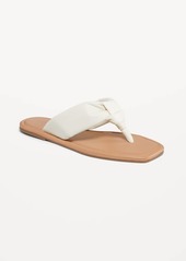 Old Navy Knot-Front Thong Sandal