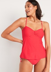Old Navy Knotted A-Line Tankini Swim Top