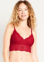 Old Navy Lace Longline Bralette