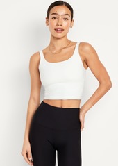 Old Navy Light Support PowerSoft Longline Sports Bra