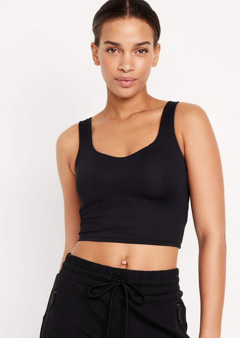 Old Navy PowerSoft Molded Cup Longline Sports Bra