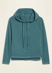 Old Navy Lightweight Specially Dyed Jersey Pullover Hoodie for Women