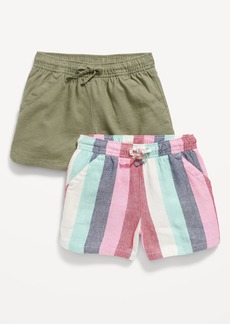 Jersey Biker Shorts 4-Pack for Toddler Girls