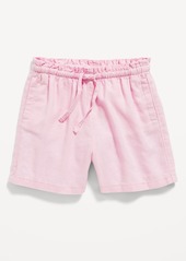 Old Navy Linen-Blend Pull-On Shorts for Toddler Girls