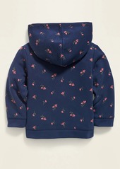 Old Navy Unisex Logo-Graphic Floral Zip Hoodie for Baby