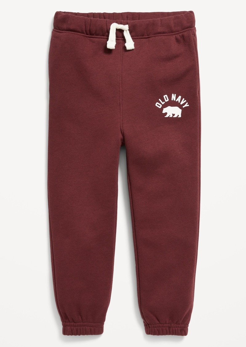 Old Navy Logo-Graphic Jogger Sweatpants for Toddler Boys