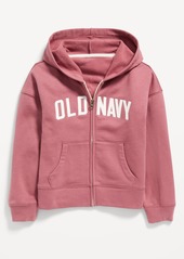 Old Navy Logo-Graphic Zip Hoodie for Girls