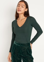 Old Navy Double Layer Sculpting Crop T-Shirt