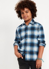 Old Navy Long-Sleeve Flannel Pocket Shirt for Boys