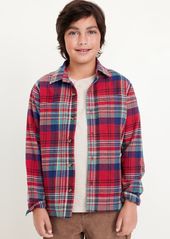 Old Navy Long-Sleeve Flannel Pocket Shirt for Boys