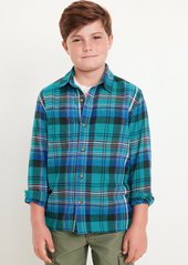 Old Navy Long-Sleeve Flannel Pocket Shirt for Boys