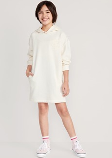 Old Navy Long-Sleeve Fleece Hoodie Dress for Girls