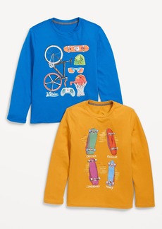 Old Navy Long-Sleeve Graphic T-Shirt 2-Pack for Boys