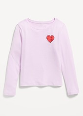 Old Navy Long-Sleeve Graphic T-Shirt for Girls