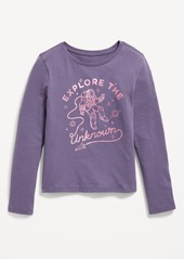 Old Navy Long-Sleeve Graphic T-Shirt for Girls