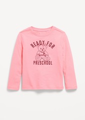 Old Navy Long-Sleeve Graphic T-Shirt for Toddler Girls