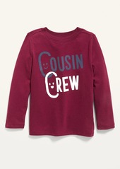 Old Navy Unisex Long-Sleeve Graphic Tee for Toddler