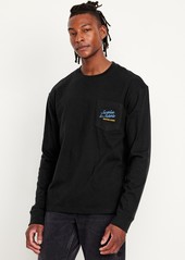 Old Navy Long-Sleeve Heavyweight Graphic T-Shirt