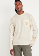 Old Navy Long-Sleeve Heavyweight Graphic T-Shirt