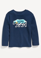 Old Navy Long-Sleeve Logo-Graphic Thermal-Knit T-Shirt for Toddler Boys