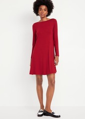 Old Navy Long-Sleeve Mini Swing Dress