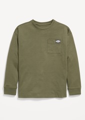 Old Navy Long-Sleeve Oversized Pocket T-Shirt for Boys