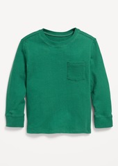 Old Navy Long-Sleeve Pocket T-Shirt for Toddler Boys