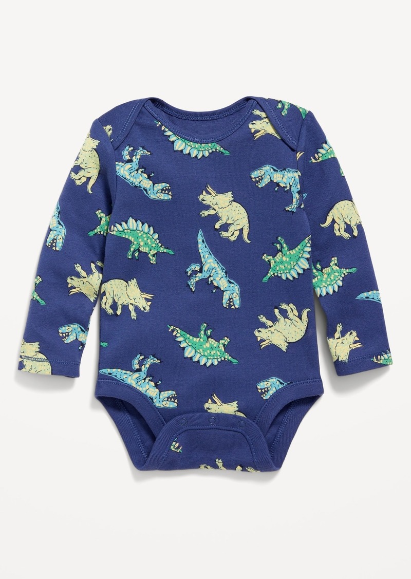 Old Navy Long-Sleeve Printed Bodysuit for Baby