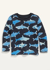 Old Navy Long-Sleeve Printed Tee for Toddler Boys