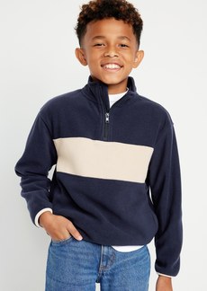Old Navy Long-Sleeve Quarter-Zip Microfleece Sweater for Boys