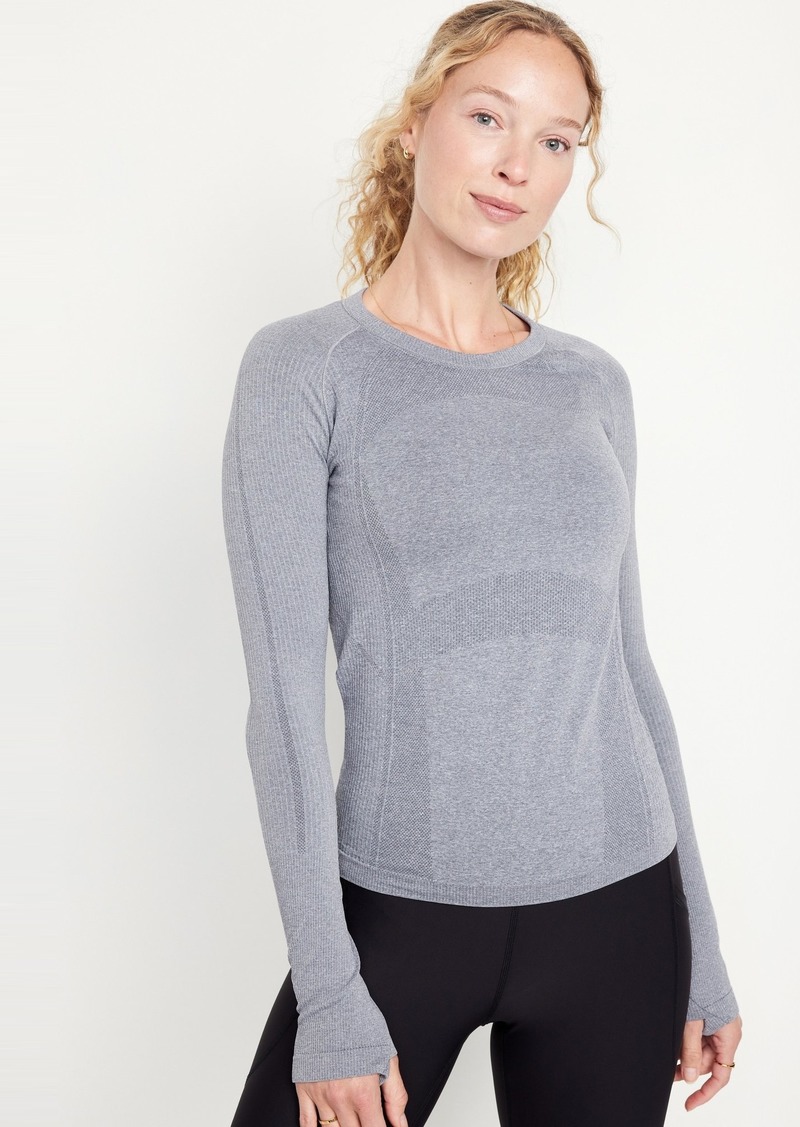 Old Navy Long-Sleeve Seamless Performance Top
