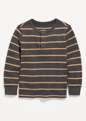 Old Navy Long-Sleeve Thermal Knit Henley T-Shirt for Toddler Boys