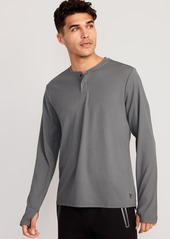 Old Navy Long-Sleeve Thermal-Knit Performance Henley